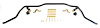 7/8" Front Sway Bar 1975-92 Cabriolet, Rabbit, Rabbit GTI, Scirocco