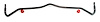1" Front Sway Bar 1998-10 New Beetle, Jetta, Golf (Up to 2" drop)