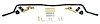 3/4" Front Sway Bar 1980-83 Civic, CR-X