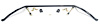 1 1/4" Front Sway Bar 1994-01 Dodge 1500