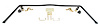 7/8" Rear Sway Bar 1979-84 Dodge Colt