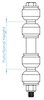 Standard Sway Bar End Links [6.250 in. Functional Height] - image 3