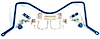 7/8" Rear Sway Bar Montero 2-Door (Leaf Spring)