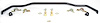 1" Front Sway Bar 1980-93 Type II, Vanagon, Bus, Van
