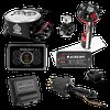 Complete Deuces Wild 2 EFI Conversion Kit for 2300-Flange Intake Manifolds [Black] - image 1