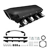 AM2045NB Low-Ram Intake Manifold for GM LS Engines, Rectangle Port [Black Finish]