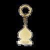 Metal Spade-Shaped Keychain with Aces EFI Branding - image 3