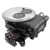 AS2019B Deuces Wild 2-Barrel TBI EFI System, Fits 2300-Flange Intake Manifold, Black - image 3