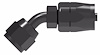 Reusable Hose End Fitting, -04 AN Hose Size, 45-Degree [Black Anodized Finish]