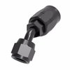 Reusable Hose End Fitting, -04 AN Hose Size, 45-Degree [Black Anodized Finish] - image 2