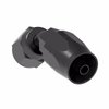 Reusable Hose End Fitting, -04 AN Hose Size, 45-Degree [Black Anodized Finish] - image 3
