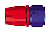 Aluminum Red/Blue Anodized Fitting -06AN Hose Size - image 1