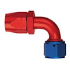 Aluminum Red/Blue Anodized Fitting -06AN Hose Size - image 1
