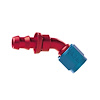 Aluminum Red/Blue Anodized Fitting -06AN Hose Size - image 1
