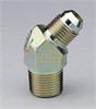 -03AN Dash 1/8in Dash Steel - 45 deg. Male AN To Pipe Adapter - image 1
