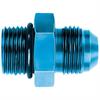 -12AN Dash x -12AN Dash Aluminum Blue Anodized - O-Ring Boss To Male 37 deg.
