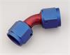 -08AN Dash x -08AN Dash Aluminum - 45 deg. Female Flare Swivel - image 1