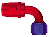Aluminum Red/Blue Anodized Fitting -06AN Hose Size - image 1