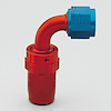 Aluminum Red/Blue Anodized Fitting -08AN Hose Size - image 1