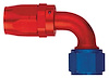 Aluminum Red/Blue Anodized Fitting -12AN Hose Size - image 1