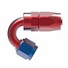 -10AN Hose Size 150 deg. Elbow Reusable Aluminum Swivel - image 1
