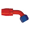 -12AN Hose Size 60 deg. Elbow Reusable Aluminum Swivel - image 1