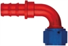 Aluminum Red/Blue Anodized Fitting -06AN Hose Size - image 1