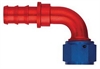 Aluminum Red/Blue Anodized Fitting -08AN Hose Size - image 1
