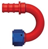 Red/Blue 180° Socketless Fitting -6AN