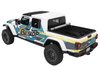 19280-35 EZ-Roll Soft Tonneau Cover Fits Select Jeep Gladiator Black Diamond, Leather-Grain Vinyl-Coated Polyester] - image 4