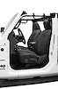 Seat Covers, Black Diamond, Fits Factory Seats, Pair,