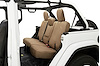 Seat Covers, Tan, Fits Factory Seats w/Fold Down Arm Rests, Sold Individually,