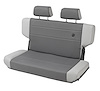 Trailmax II Fold-N-Tumble Seat, Charcoal, Rear/Second Seat, Vinyl w/Center Fabric Insert,