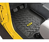 51500-01 Front Floor Liner for 2007-2013 Jeep Wrangler & Unlimited [Black] - image 1