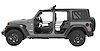 HighRock 4x4 Element Doors, Matte Black, Rear,