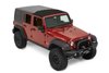52453-17 Sunrider for Hardtop, 2017-2018 Jeep Wrangler JK 2/4-Door, Premium Black Twill - image 2