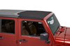 52453-17 Sunrider for Hardtop, 2017-2018 Jeep Wrangler JK 2/4-Door, Premium Black Twill - image 4
