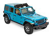 5245417 Sunrider For Hardtop, Premium Black Twill, Fits Jeep Gladiator JT, Wrangler JL