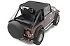 52505-01 Traditional Bikini Top for 1951-1962 M-38A1, 1955-1975 Jeep CJ5, 1955-1981 Jeep CJ6 [Black]
