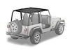 52530-15 Strapless Safari Bikini Top for 1997-2002 Jeep Wrangler [Black Denim]