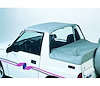 Strapless Standard Targa Style Bikini Top, Black Denim, Color-Matched, Must Have Factory Original Soft Top Windshield Header,