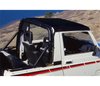 Strapless Standard Targa Style Bikini Top, Black Denim, Color-Matched, Must Have Factory Original Soft Top Windshield Header, - image 2