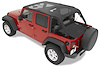 Header Extended Safari Style Bikini Top, Mesh [Available While Supplies Last], Color-Matched, No Drill Header