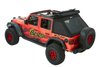 54925-17 Trektop Ultra Slantback Soft Top for Jeep Wrangler JL 4-Door [Black Twill] - image 2