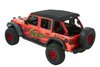 54925-17 Trektop Ultra Slantback Soft Top for Jeep Wrangler JL 4-Door [Black Twill] - image 3
