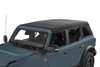 56873-17 Trektop Slantback Soft Top Fits Select Ford Bronco 4-Door [Black Twill] - image 2