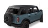 56873-35 Trektop Soft Top Fits Select Late-Model Ford Bronco 4-Door [Black Diamond Vinyl Fabric] - image 2
