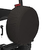 Spare Tire Cover, Black, 26.5 in. x 7.5 in., OEM Size Spare,