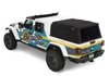 77326-17 Supertop for Truck 2 Fits Select Jeep Gladiator, Bed Length: 5 ft., Black Twill Fabric] - image 4