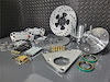 4 Piston Heavy Duty Front Drag Race Brake Kit 1969-82 Corvette